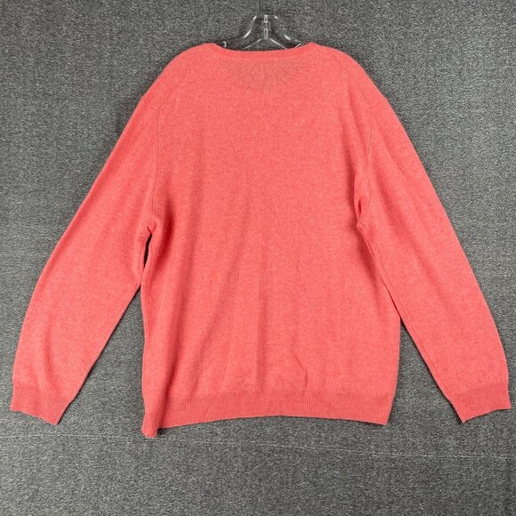 Club Room Cashmere Sweater Womens Size XXL Pink Work Office Capsule Minimal Soft - Picture 4 of 9